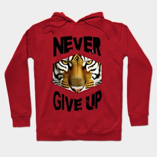 Never give up Hoodie